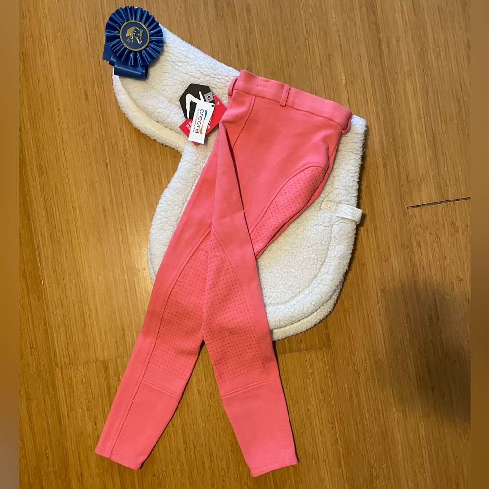Girl’s Pink Riding Breeches